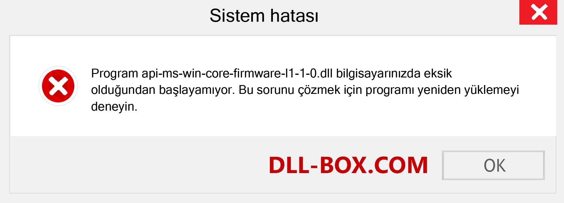 api-ms-win-core-firmware-l1-1-0.dll dosyası eksik mi? Windows 7, 8, 10 için İndirin - Windows'ta api-ms-win-core-firmware-l1-1-0 dll Eksik Hatasını Düzeltin, fotoğraflar, resimler